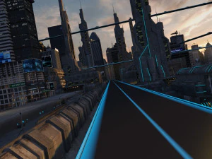 futuristic city 3D Model