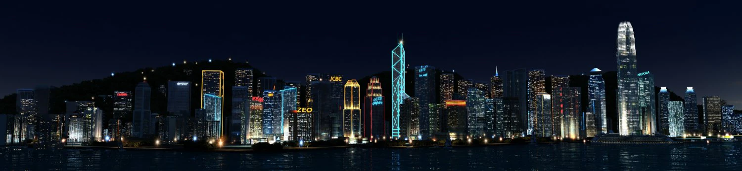 hong kong 3D Model .c4d .max .obj .3ds .fbx .stl .blend 