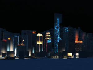 hong kong 3D Model