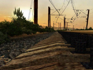 railway 3D Model