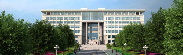 university campus 3D 模型 .c4d .max .obj .3ds .fbx .stl .blend 