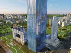 city building 3D मॉडल