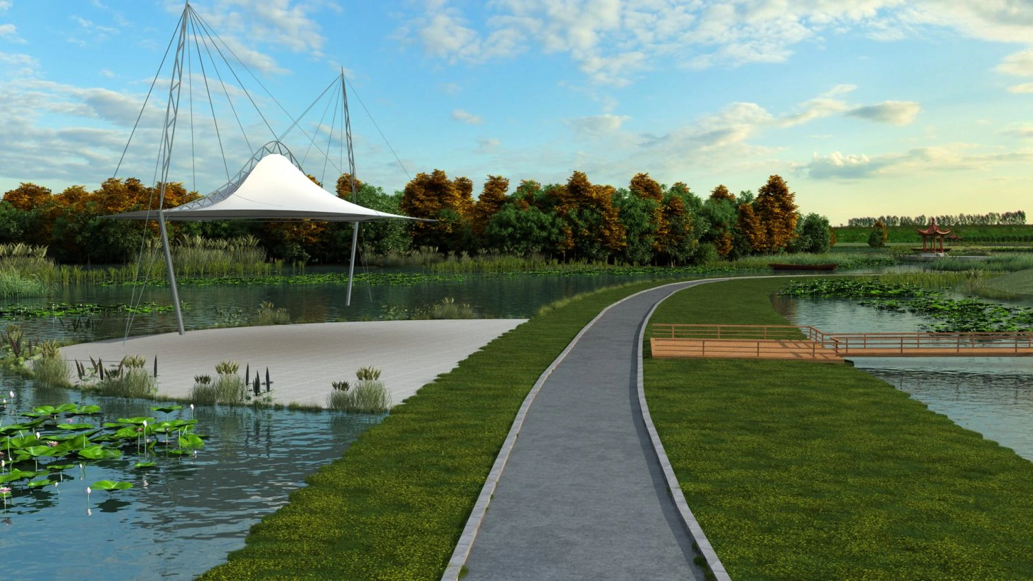wetlands 3D Model .c4d .max .obj .3ds .fbx .stl .blend
