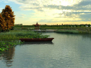 wetlands 3D Model