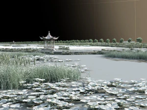 wetlands 3D Model