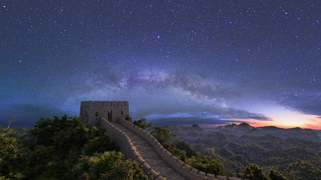 great wall 3D Model .c4d .max .obj .3ds .fbx .stl .blend 