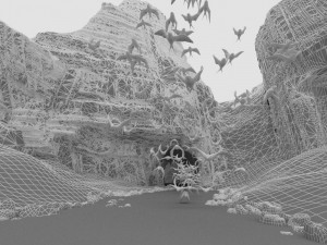 swallow cave 3D Model