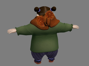 cartoon kids Modello 3D