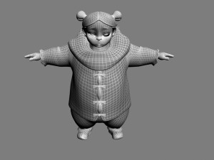 cartoon kids Modello 3D