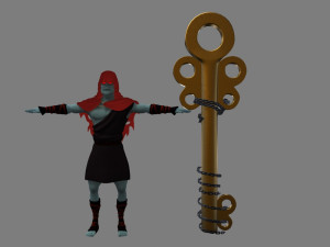 cartoon characters Modelo 3D