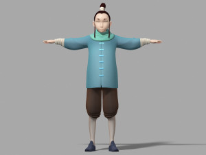 cartoon characters 3Dモデル