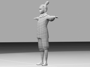 cartoon characters 3D 모델