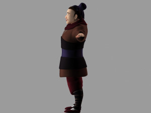 cartoon characters 3D Model