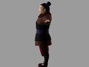 cartoon characters 3D Model