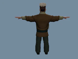 cartoon characters 3D Model