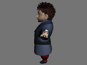 cartoon characters 3D Model