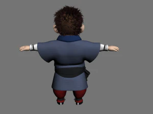 cartoon characters 3D Model