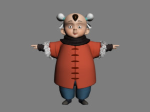 cartoon characters 3Dモデル