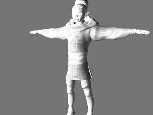 cartoon characters 3D 模型