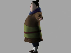 cartoon characters 3D Model