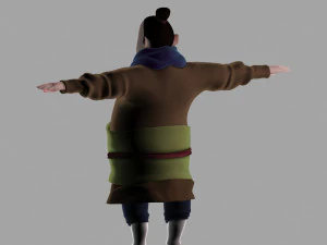 cartoon characters 3D Model