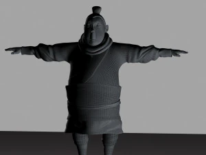 cartoon characters 3D Model