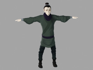 cartoon characters 3D Model