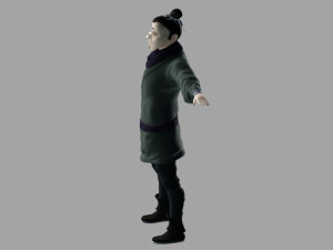 cartoon characters 3D Model