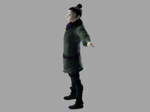 cartoon characters 3D Model