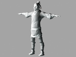 cartoon characters 3D Model