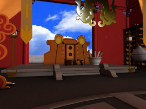cartoon study 3D Model