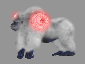 cartoon beast 3D Model