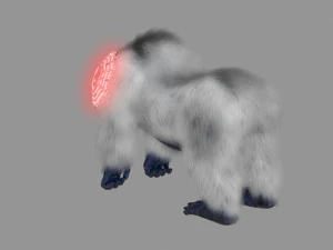 cartoon beast 3D Model