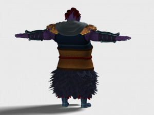 cartoon demon Modelo 3D