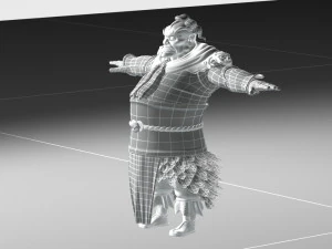 cartoon demon 3D Model