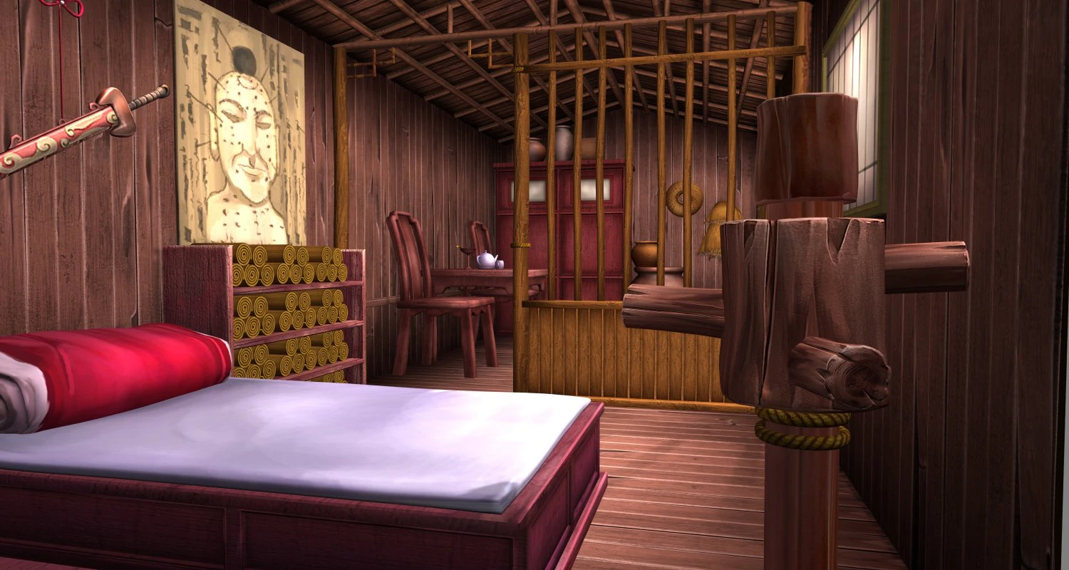 cartoon huts 3D Model .c4d .max .obj .3ds .fbx .stl .blend 