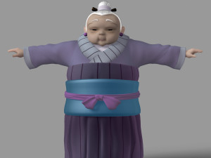 cartoon characters Modelo 3D