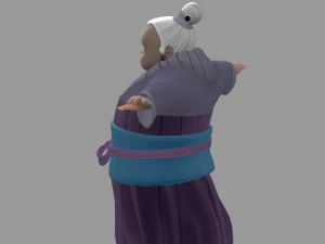 cartoon characters 3D Model