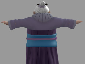 cartoon characters 3D Model