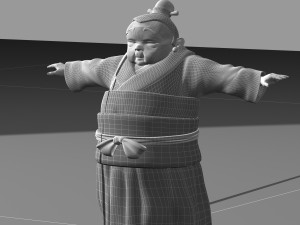 cartoon characters 3D Model