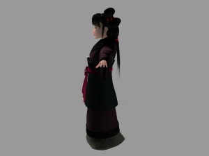 cartoon characters 3D Model