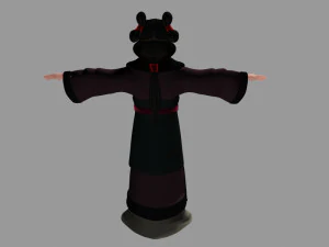 cartoon characters 3D Model