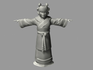 cartoon characters Modèle 3D