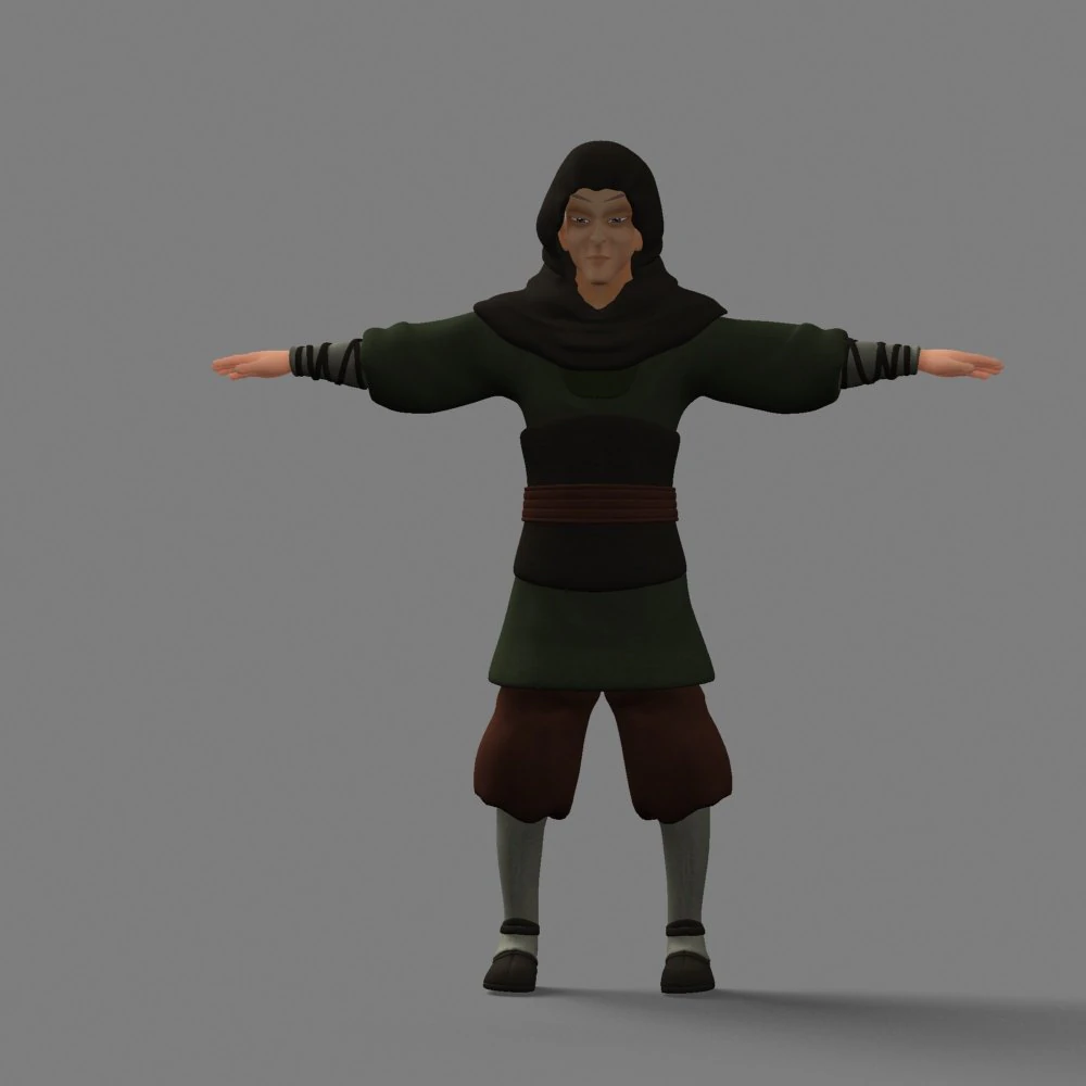 cartoon characters 3D Model .c4d .max .obj .3ds .fbx .stl .blend 