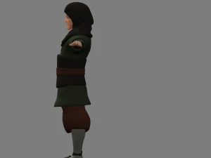 cartoon characters 3D Model