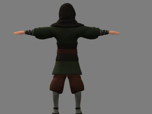 cartoon characters 3D Model