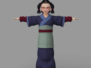 personajes de dibujos animados Modelo 3D