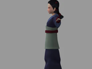 cartoon characters 3D Model