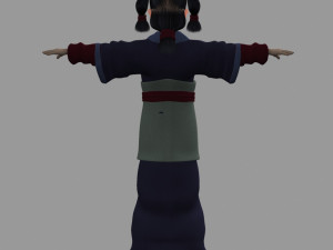 cartoon characters 3D 模型