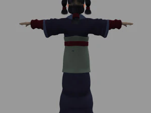cartoon characters 3D Model